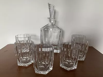 Buy Nachtmann Aspen Decanter With 6 Whisky Tumblers • 35£