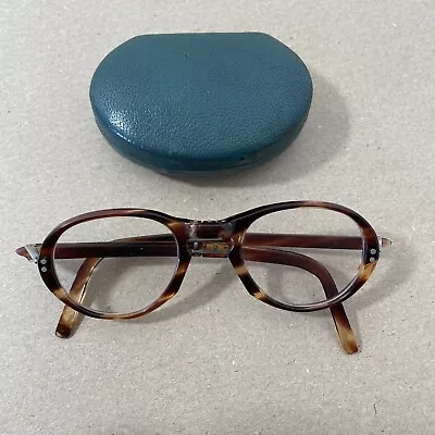 Buy Vintage Harvette Folding Spectacles Glasses In Leather Case C1930s Rare Patented • 140£