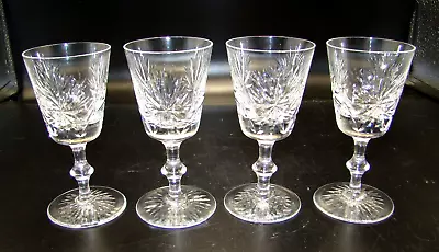 Buy Edinburgh Star Of Edinburgh 4 Port Wine Goblets • 18.64£