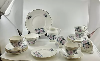 Buy Vintage Elizabethan Fine Bone China  21 Piece Tea Set Sh40 • 32.99£