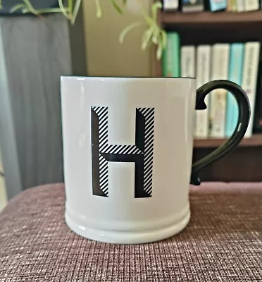 Buy Marks And Spencer Black And White China  H   Mug • 6.41£