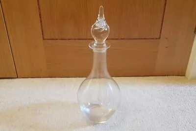 Buy Dartington Wine Decanter Crystal Clear Glass With Lid Water Pourer  • 18£