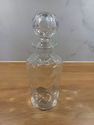 Buy Vintage Clear Glass Decanter With Stopper From  The 60s. • 16£