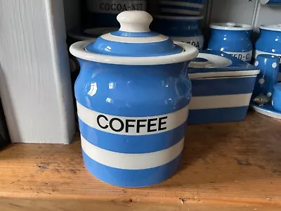 Buy TG Green Vintage Cornishware Coffee Jar • 15£