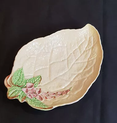 Buy Carlton Ware Hand Painted Leaf Dish Plate Australian Design Yellow • 15.26£