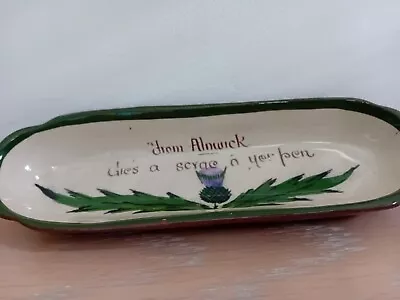 Buy Vintage Torquay Ware Pen Tray  From Alnwick 1930's • 5.49£