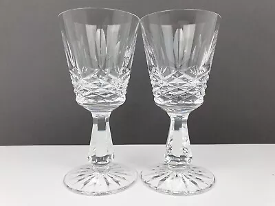 Buy 2 X Waterford Crystal Small Wine /Sherry Glasses Kenmare Pattern 12.5 Cm  (5 ) H • 19.99£