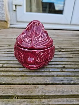 Buy Sylvac Vintage Ceramic Pickled Cabbage Face Pot No. 4755. See Photos • 20£