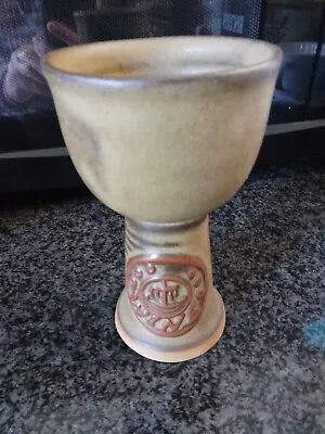 Buy Vintage Tremar Studio Pottery Goblet From The 1970s EXCELLENT CONDITION • 12£