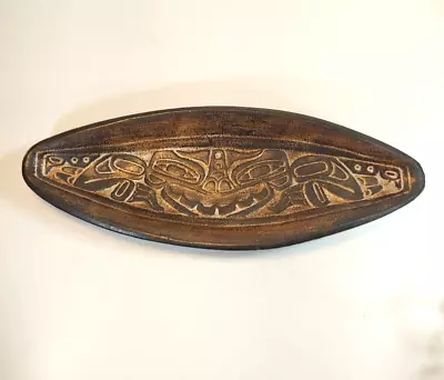 Buy Ruth Meechan Dish Canadian Pottery Haida Sea Monster Dish Handmade BC Clay • 15£