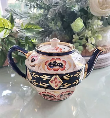 Buy Vintage Sadler Teapot Imari Style Pattern Gilted. • 19.99£