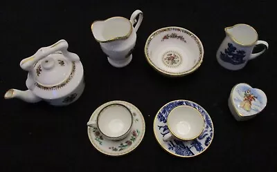 Buy A Collection Of Seven Coalport Bone China Miniatures • 5£