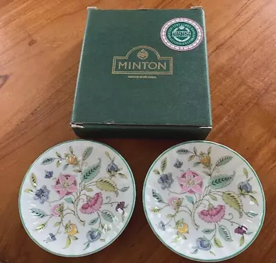 Buy 2 Minton Haddon Hall Trinket Dishes Boxed In Great Condition • 6£