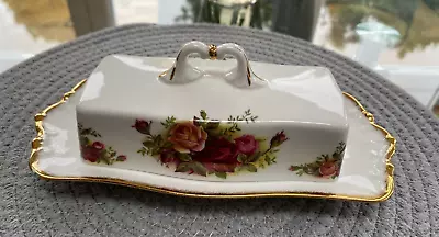 Buy Royal Albert Old Country Roses Butter Dish • 15.50£
