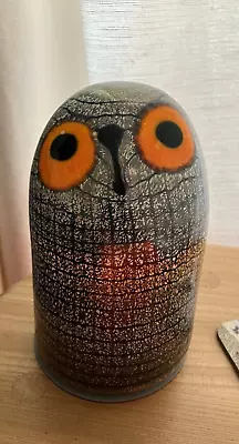 Buy Iittala Toikka Large Barn Owl  - Scandinavian Art Glass - Finland • 160£