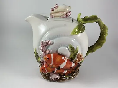 Buy Under The Sea Themed Tea Pot Ceramic Handle Made Of Seaweed • 23.30£