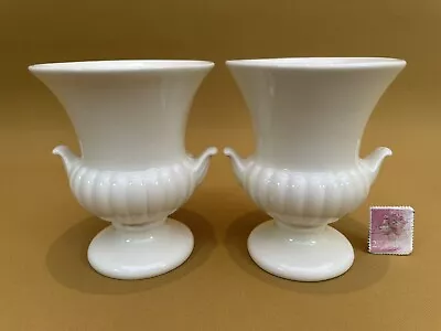 Buy Wedgwood Creamware Set Of 2 Small Urn Vases • 19.99£
