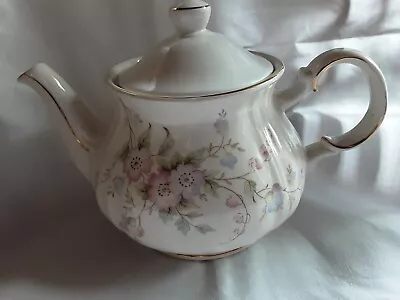 Buy Stunning Sadler Teapot 2 Pint Cream Gold Floral Vintage But Beautiful • 5£