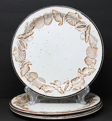 Buy Set Of 3 Midwinter Stonehenge Seascape 10.5” Dinner Plates Seashells Wedgwood • 26.55£