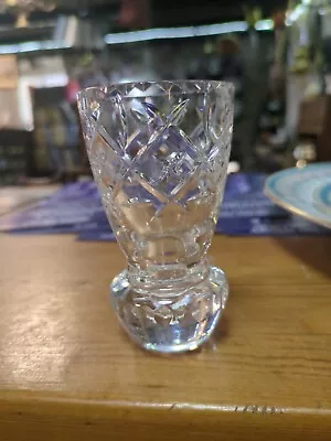 Buy Royal Doulton, Cut Glass Posy Vase, Crown Mark • 16£