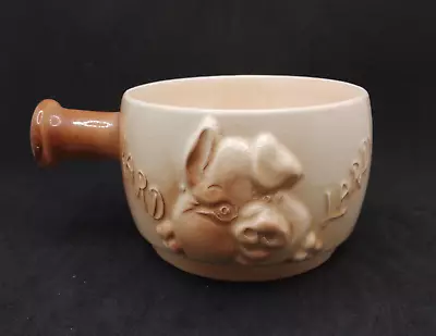 Buy Vintage Sylvac Pig Lard Pot With Handle • 4£
