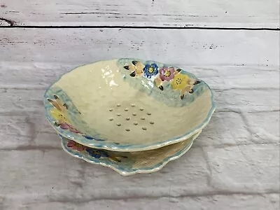 Buy Arthur Wood Strawberry Bowl And Plate Vintage • 44.99£
