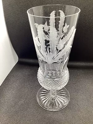 Buy Edinburgh Crystal Thistle Pattern - Champagne Flute Glass  6 Availabe • 50£