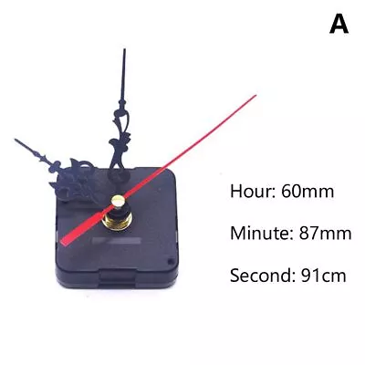 Buy Quartz Clock Parts Movement Mechanism Hour/Minute/Second Bell Replacement Tool • 3.51£