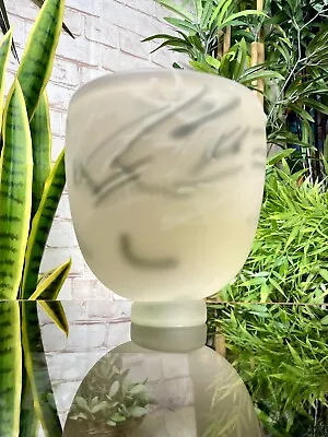 Buy Vintage ADAM AARONSON Design Signed Studio Art Glass Vase 1998 British Handmade • 59.99£