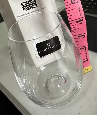 Buy Dartington 2 Stemless Wine Glasses--British Wine Glass Company--New In Box • 15.87£