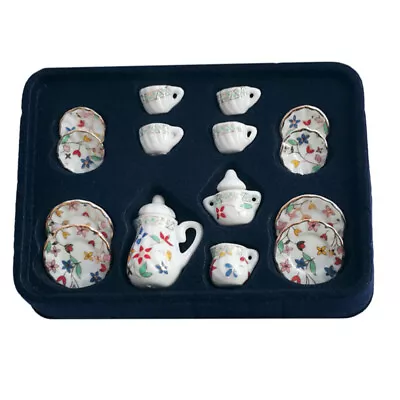 Buy  Ceramic Tea Set Decoration Decorative And Chic Mini House Landscape Porcelain • 10.28£