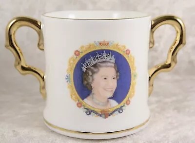 Buy Falcon China Queen Elizabeth II 1952-2002 50 Years Of Reign Loving Cup Royal • 3£