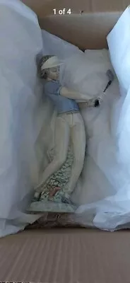 Buy Nao By Lladro Female Golfer Figurine Collectibles Retired • 19.99£