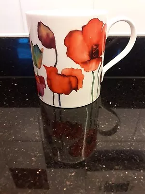 Buy Hudson & Middleton Fine Bone China Mug Poppy   (Floral) • 8£