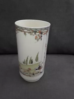 Buy Minton Fine Bone China Golden Days Vase 1987.   8 Inch Height • 12.99£