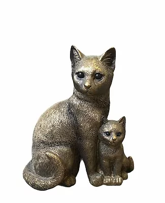 Buy Reflections Bronzed Cat With Kitten Statue Ornament Figure BNIB LP05 Cat Lovers • 16.50£