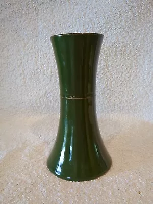 Buy Vintage Langley Art Pottery Green Glazed Carnation Vase • 19.99£