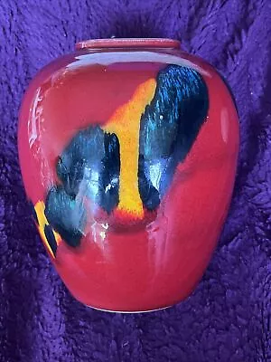 Buy Poole Pottery Vase Odyssey Design  6” Tall By Nicola Massarella -Free Postage • 50£