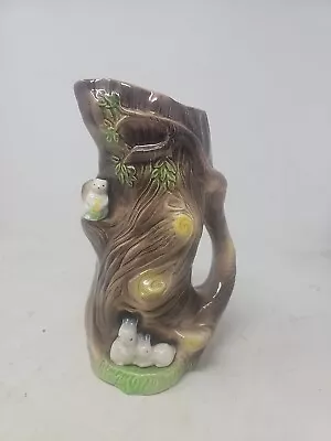 Buy Eastgate Pottery Vase/Jug With Rabbits And Squirrel • 19.99£