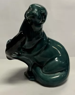 Buy Poole Pottery Otter Figure With Fish. Excellent Condition Height 12cm • 9.99£