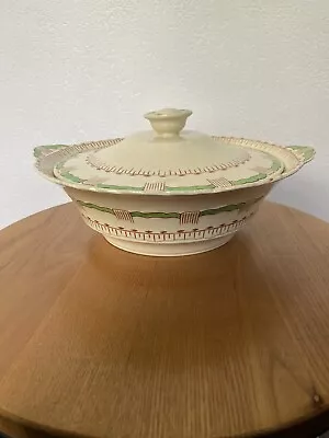 Buy Vintage Alfred Meakin Serving Tureen With Lid Spearpoint Pattern • 10£