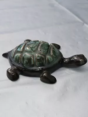 Buy Vintage Blue Mountain Pottery Turtle / Tortoise Green / Black Glaze Bmp Canada • 4.99£