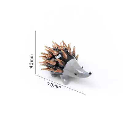Buy Mini Glass Pet Animals -Small Glass Collectible Animals -Mini Glass Hedgehog • 8.85£