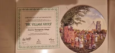 Buy The Village Green - Wedgewood Collectable Plates With Certificate • 30£