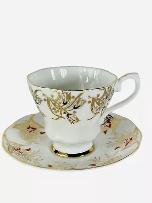 Buy Royal Grafton Fine Bone China Tea Cup Saucer Set Made In England Marked • 37.23£