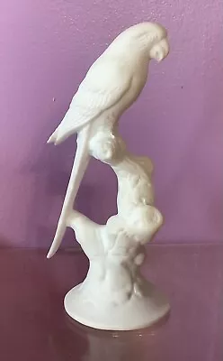 Buy Royal Porzellan Bavaria KPM Germany Handarbeit #1206 Bird Figurine Bisque 6.5” • 16.80£