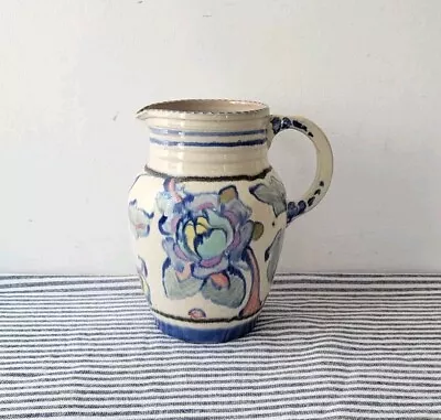 Buy Beautiful Honiton Devon Pottery Jug Pretty Floral Pattern Vintage Home Decor • 34.99£