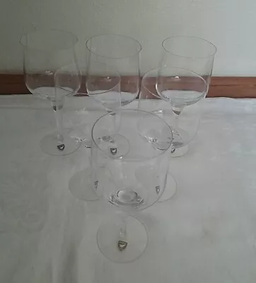 Buy Orrefors Rhapsody Clear Wine/Water Glass 7 3/8” Blown Glass Stemware 6 NWT • 116.49£