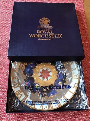 Buy Royal Worcester Fine Bone China Limited Edition Millennium 8” Plate. NEW BOXED • 7.75£