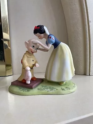 Buy Disneyland Florida Ceramic Figurine Ornament - Snow White & Dopey • 9.99£